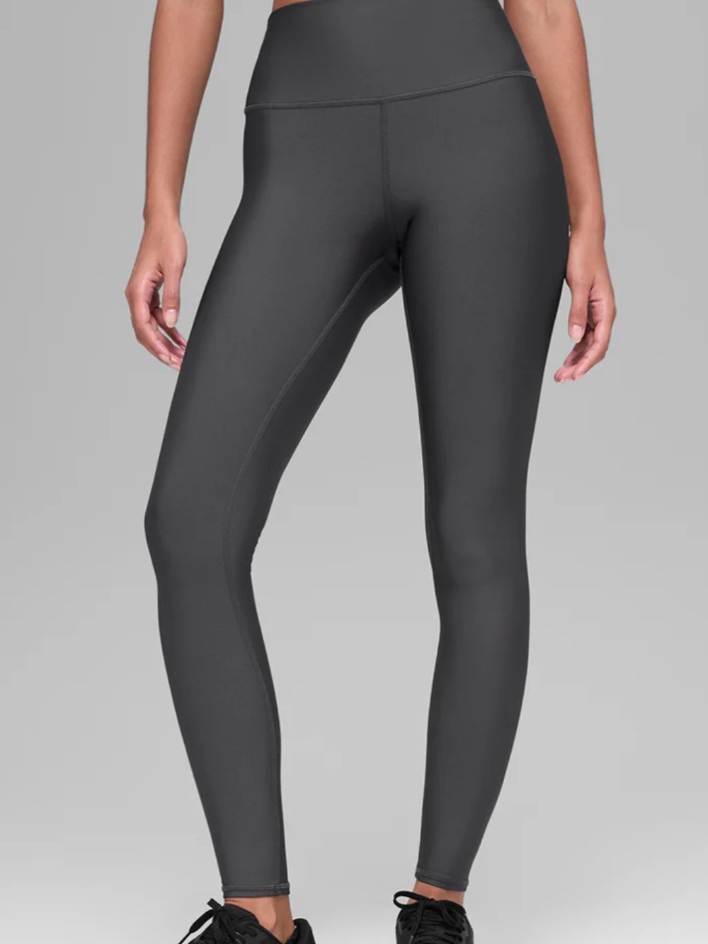 ALO Anthracite High-Waist Airlift Full Leggings XS